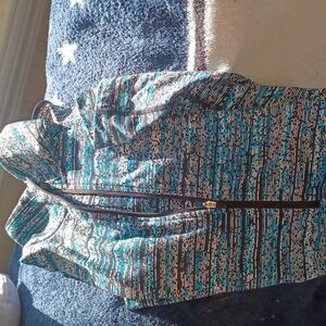 😀3/$12  NikePro  3/4 zip jacket